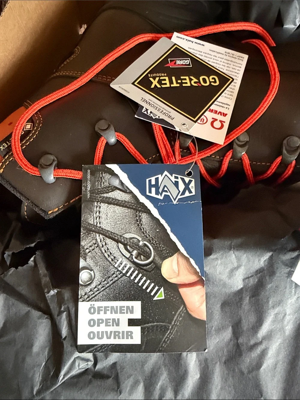 HAIX Men’s Boots Box — Navy Blue